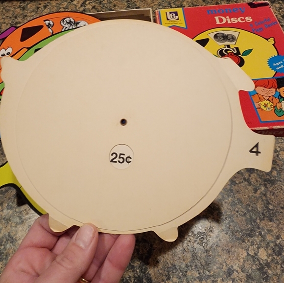 Vintage Enterprises Money Disc Learning Tool - Picture 3 of 6